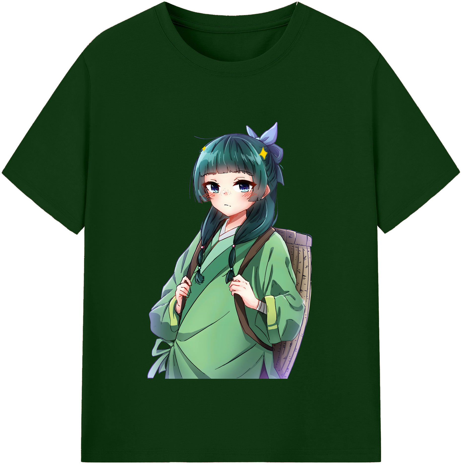 （画像用） 薬屋のひとりごと The Apothecary Diaries 綿100％半袖Tシャツ（フロントプリント）